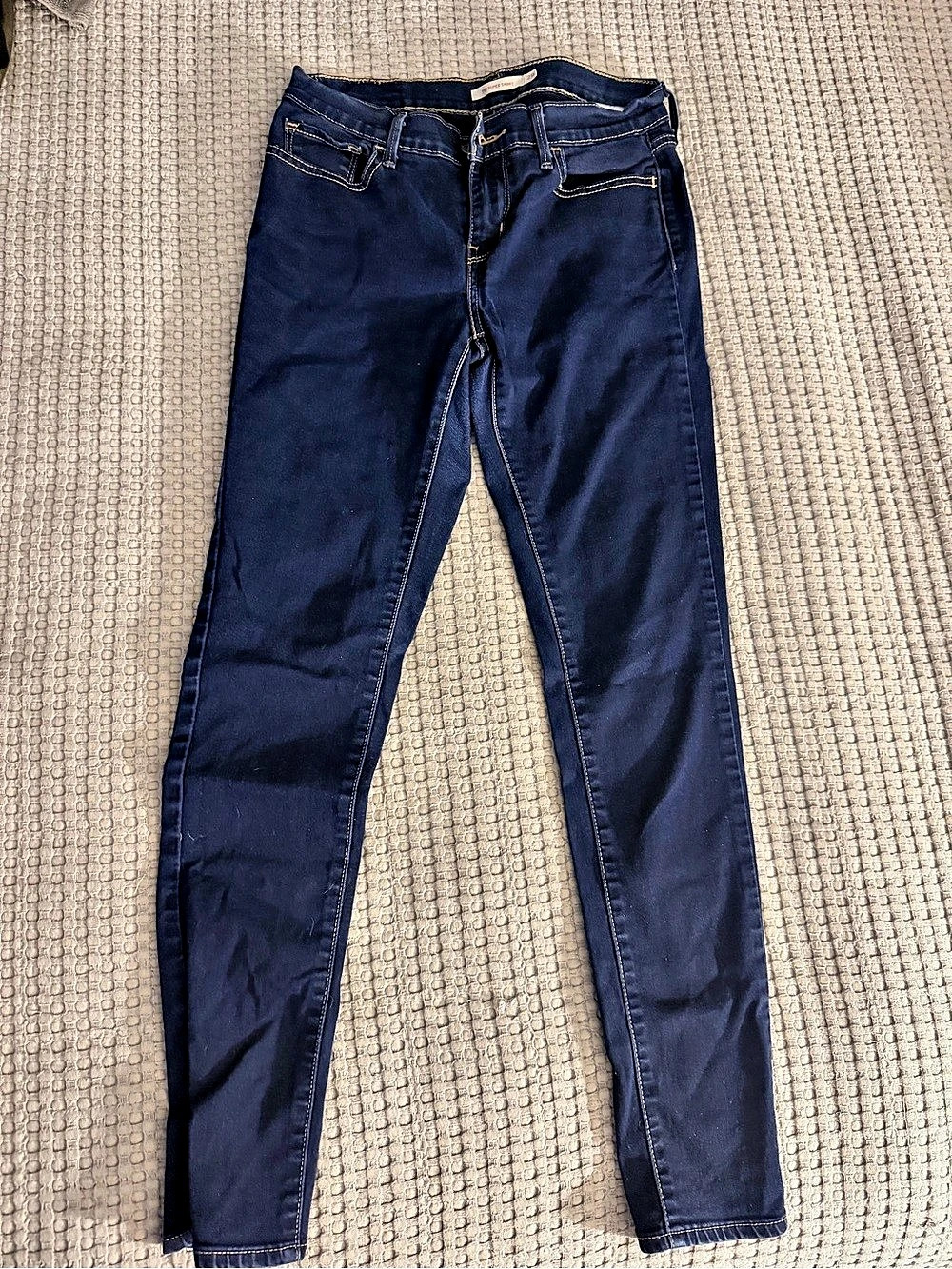 Levi's 710 Super Skinny Jeans Blue Waist 29 Like New